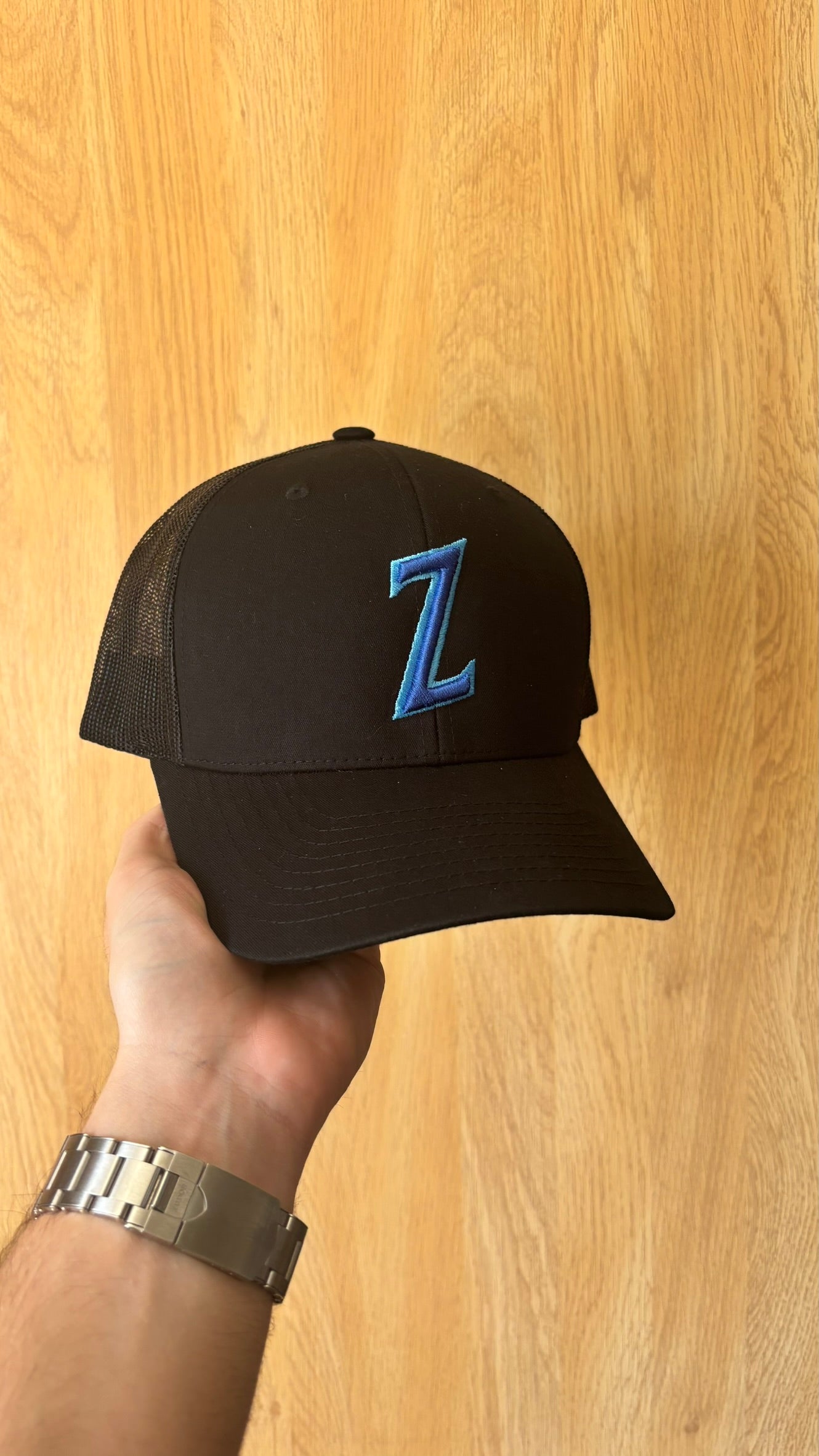 Blue Z Trucker Cap