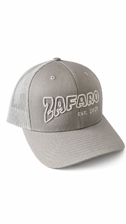 The Simple Light Grey Trucker Cap