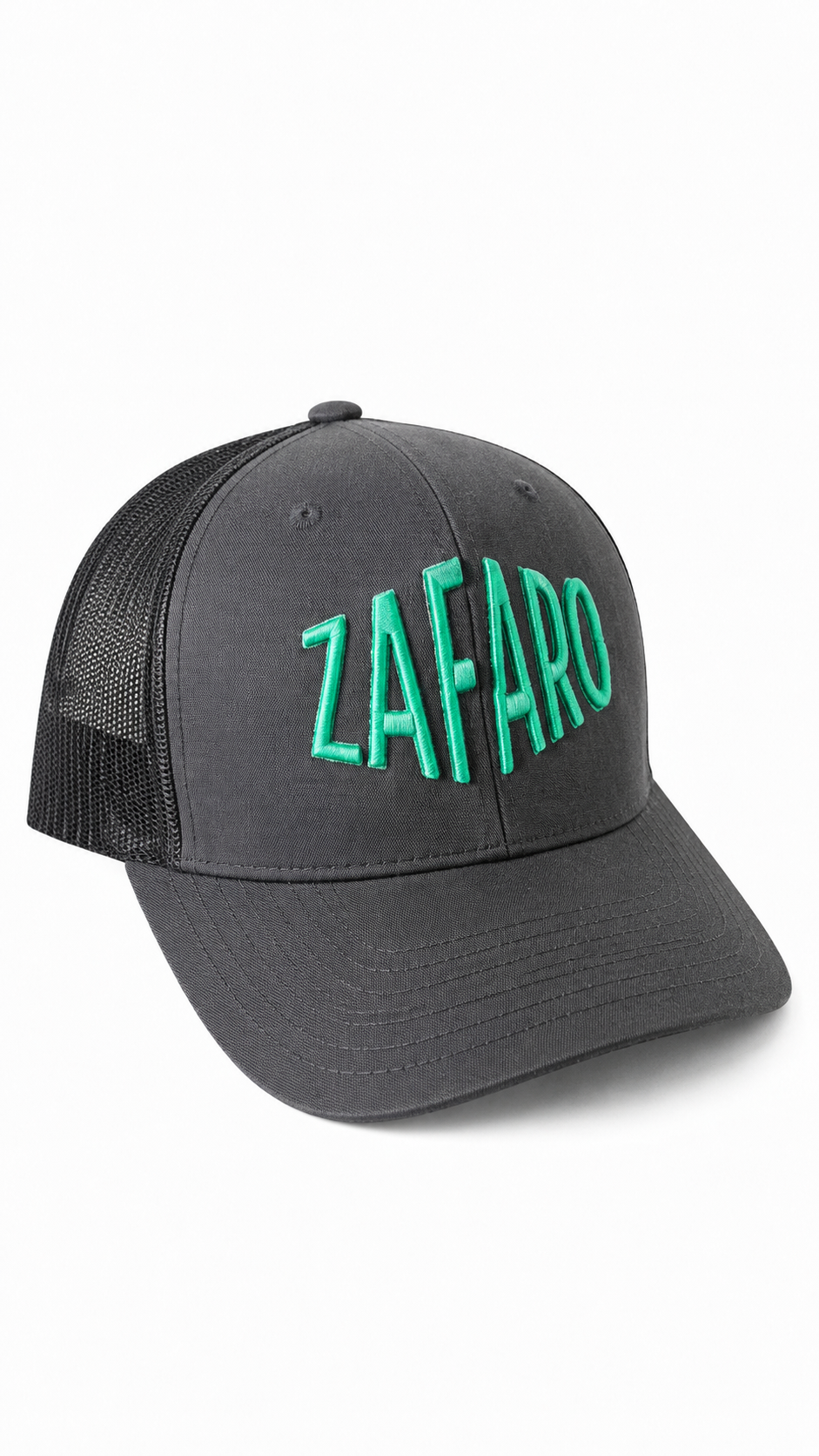 Grey Trucker Cap