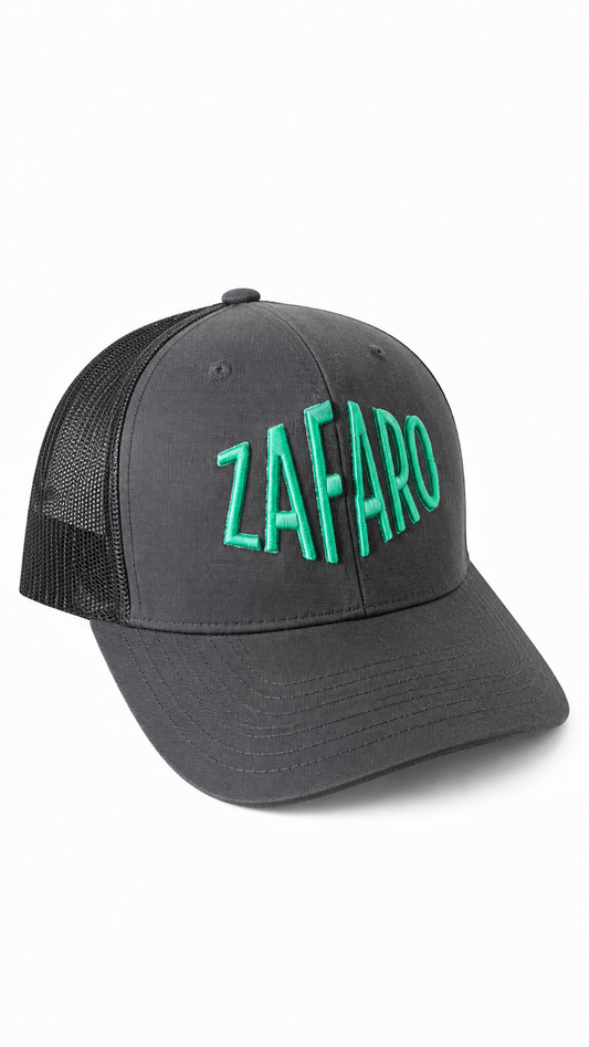 Grey Trucker Cap