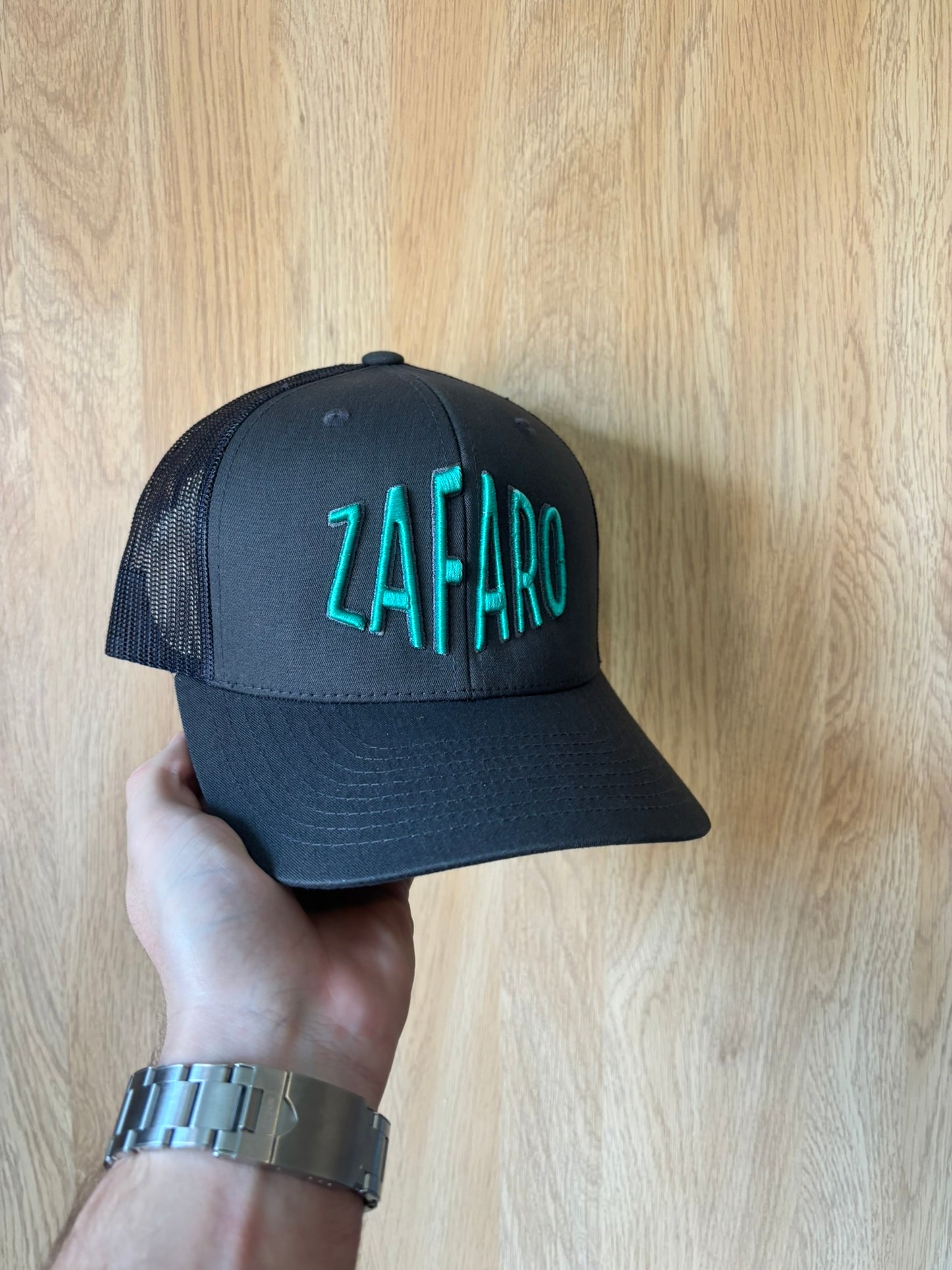 Grey Trucker Cap